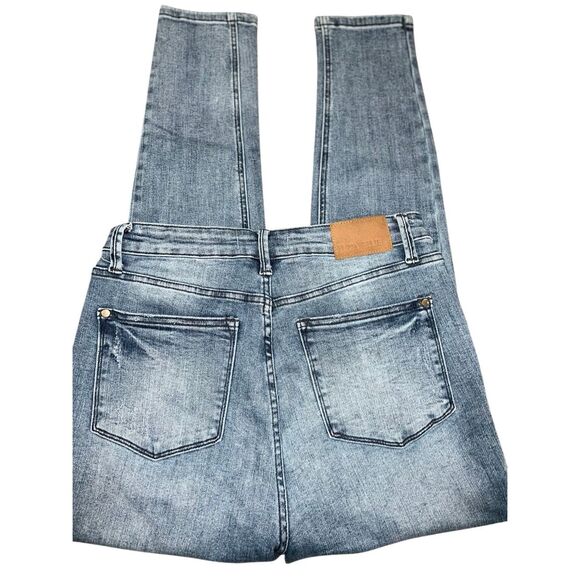 Judy Blue Size 13/31 High Rise Control Top Vintage Skinny Jeans JB88679 Petite - Picture 7 of 9